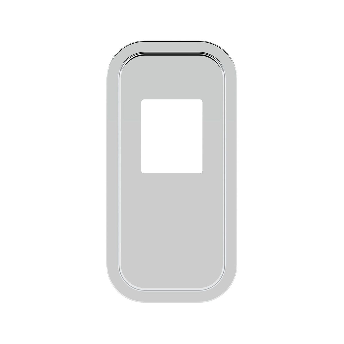 Peterbilt Stainless Steel Shift Plate Cover - 5-3/4" x 4-3/4" Opening