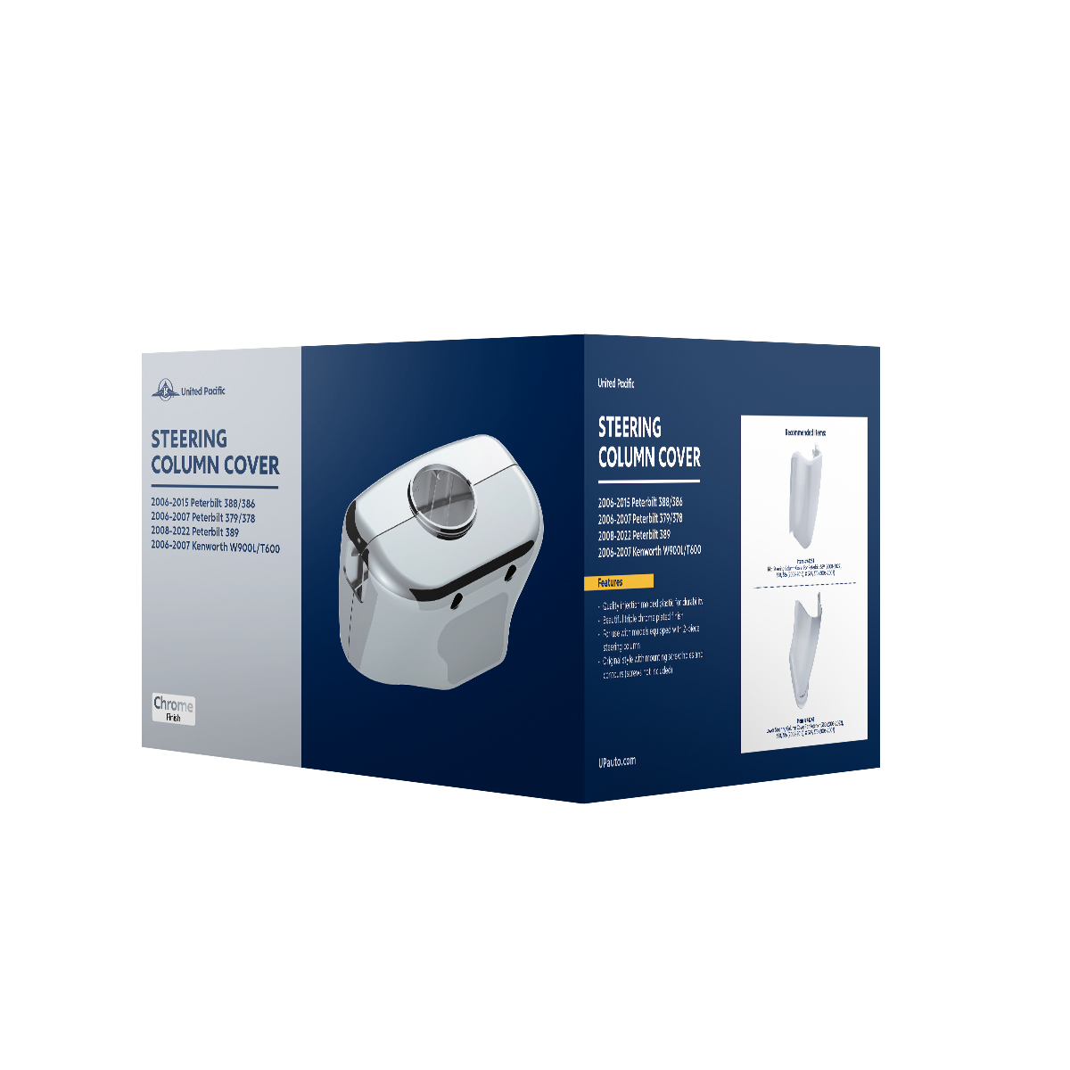 Upper Steering Column Cover For PB 389 (2008-2023), PB 388/386 (2006-2015), & KW W900L/T600 (2006-2007) - Thumbnail 10