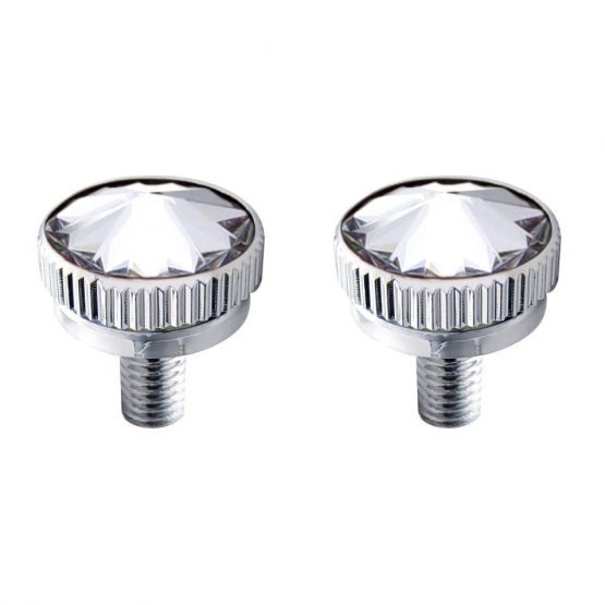6mm CB Mounting Bolt With Clear Crystal (2-Pack)