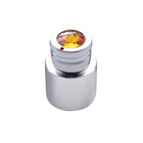 CB On/Off/Volume/Squelch Knob - Amber Crystal