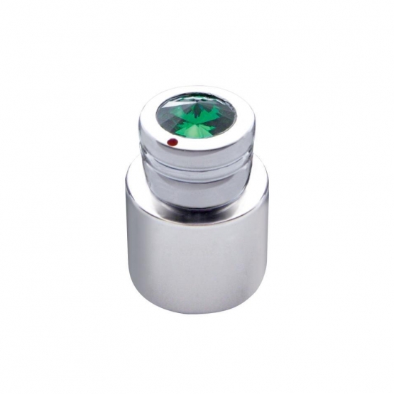 CB On/Off/Volume/Squelch Knob - Green Crystal
