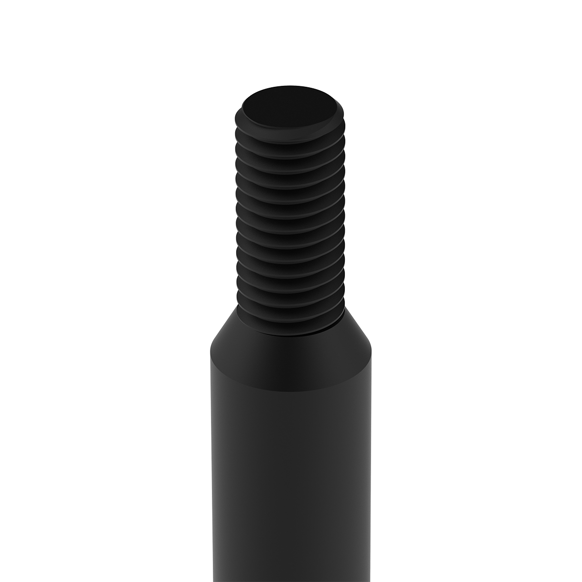 6" Shifter Shaft Extension - Matte Black - Thumbnail 4