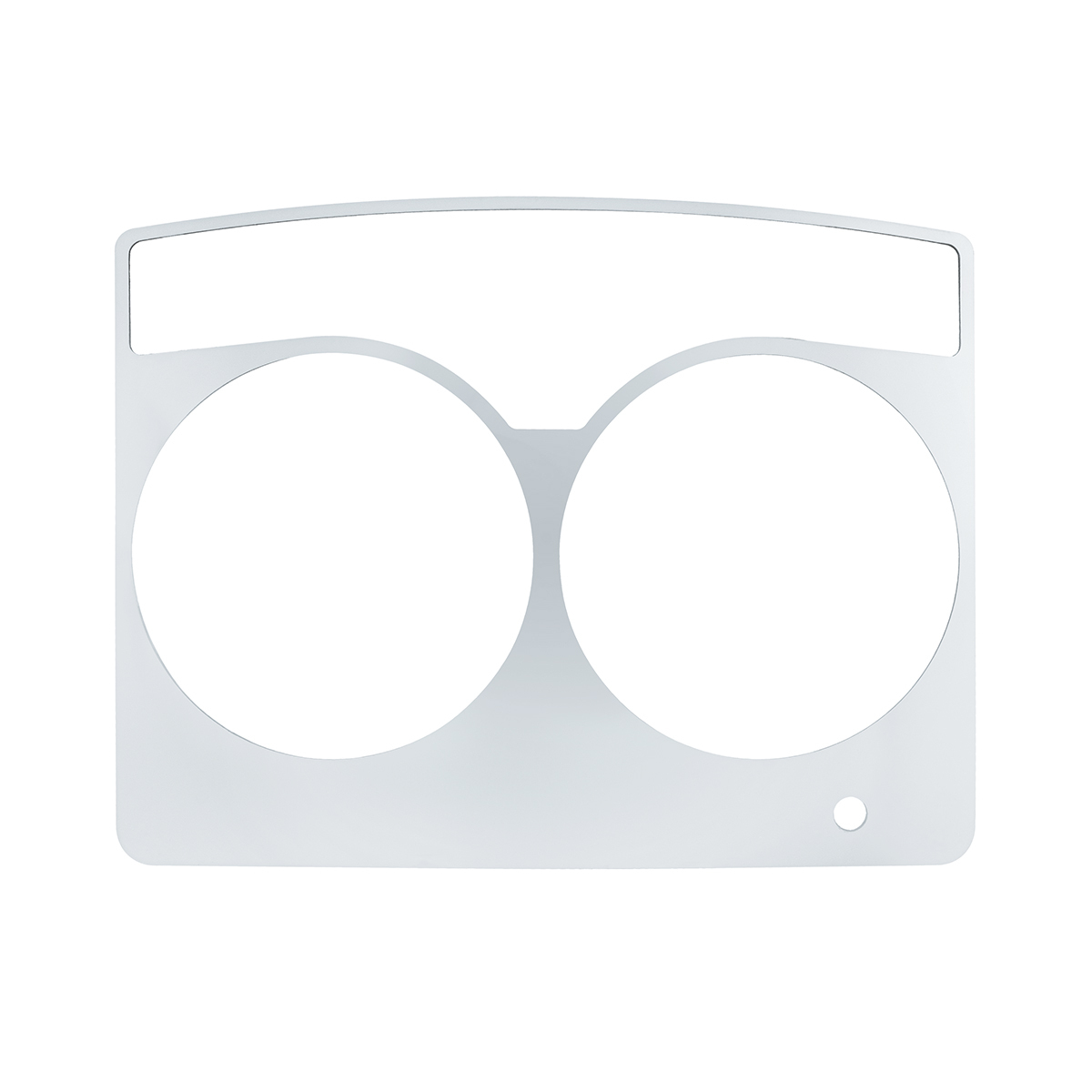 Stainless Speed/Tachometer Dash Panel Trim For 2006+ Kenworth W900, T800, & C500 - Thumbnail 7