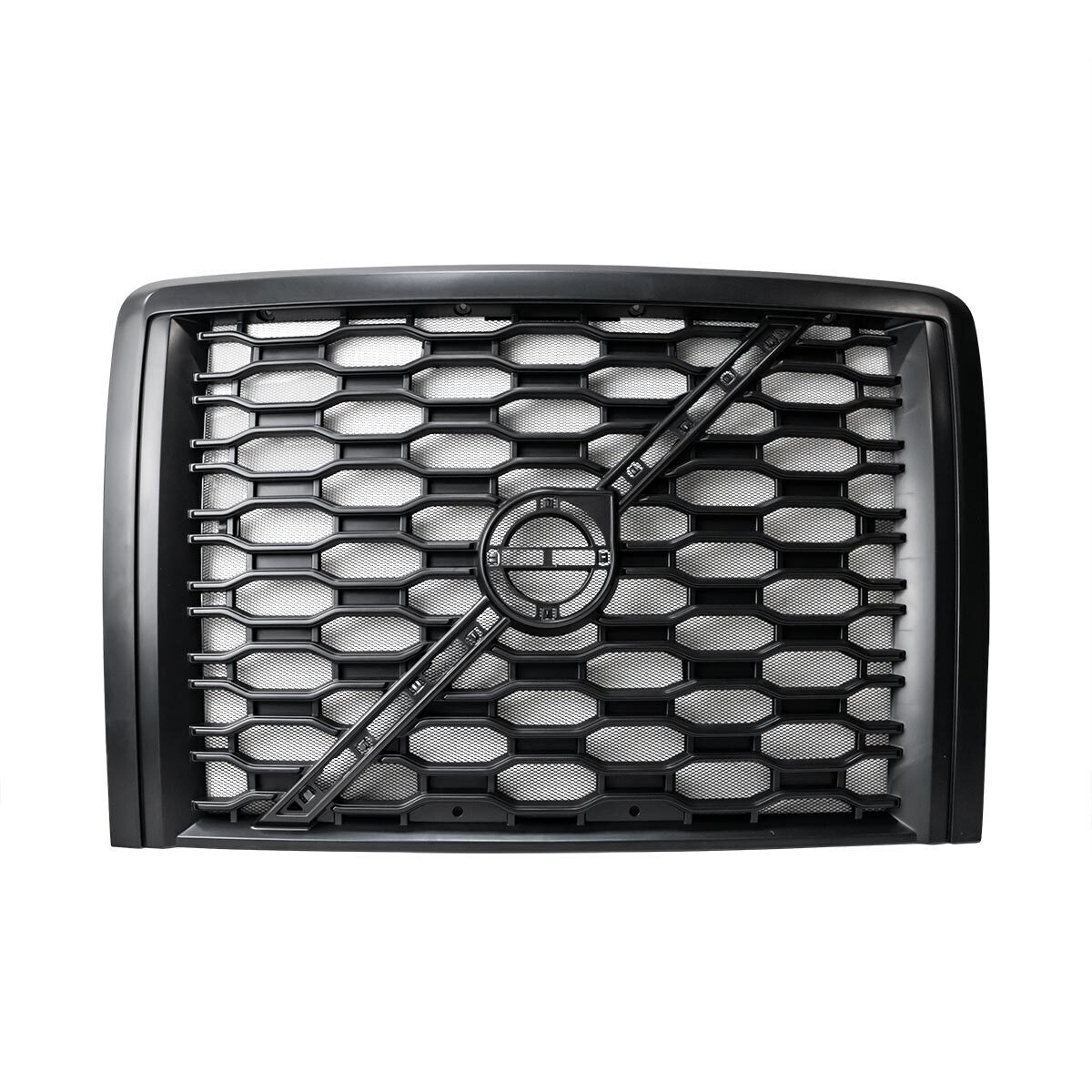 Grille With Bug Screen For 2018-2024 Volvo VNL-Black - Thumbnail 7