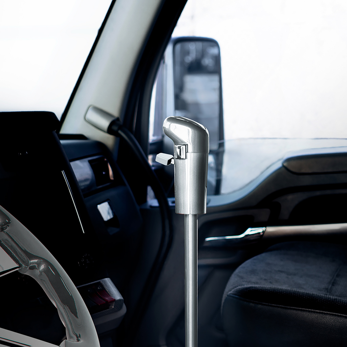 18" Shifter Shaft Extension - Liquid Silver - Thumbnail 4