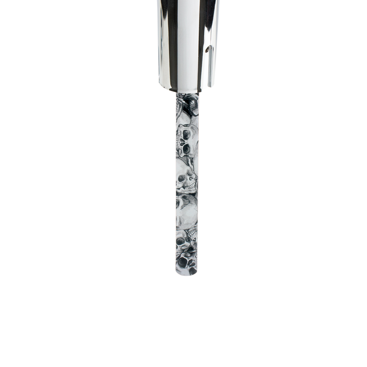 9" Skull Pattern Shifter Shaft Extension - Thumbnail 5