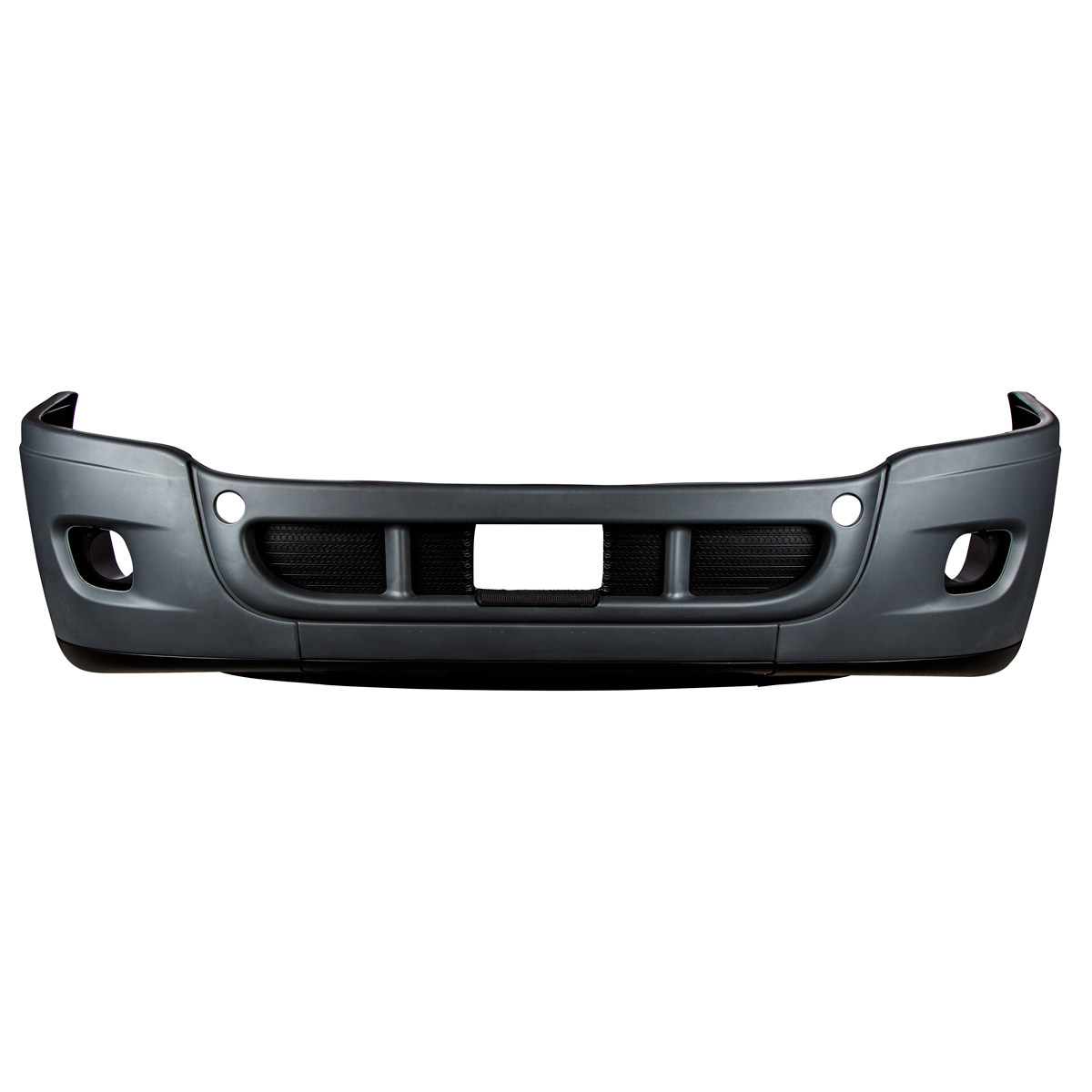 Complete 3-Piece Front Bumper Set With Fog Light Hole For 2008-2017 Freightliner Cascadia - Thumbnail 6