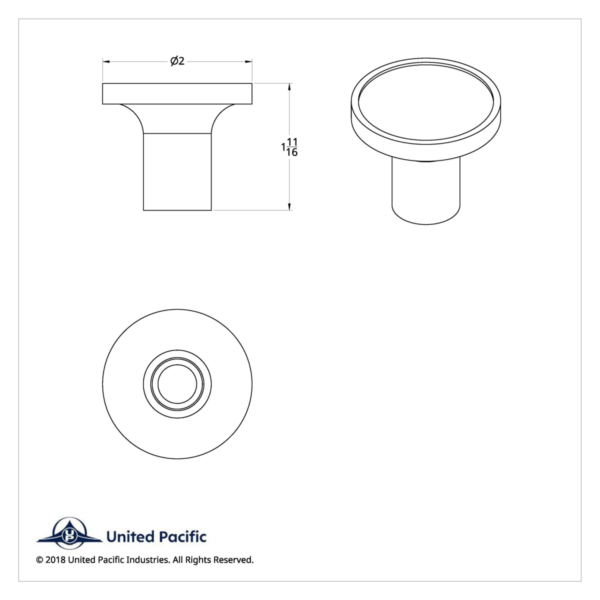 "Tractor" Chrome Aluminum Screw-On Air Valve Knob With Multi Color Glossy Sticker - Thumbnail 8