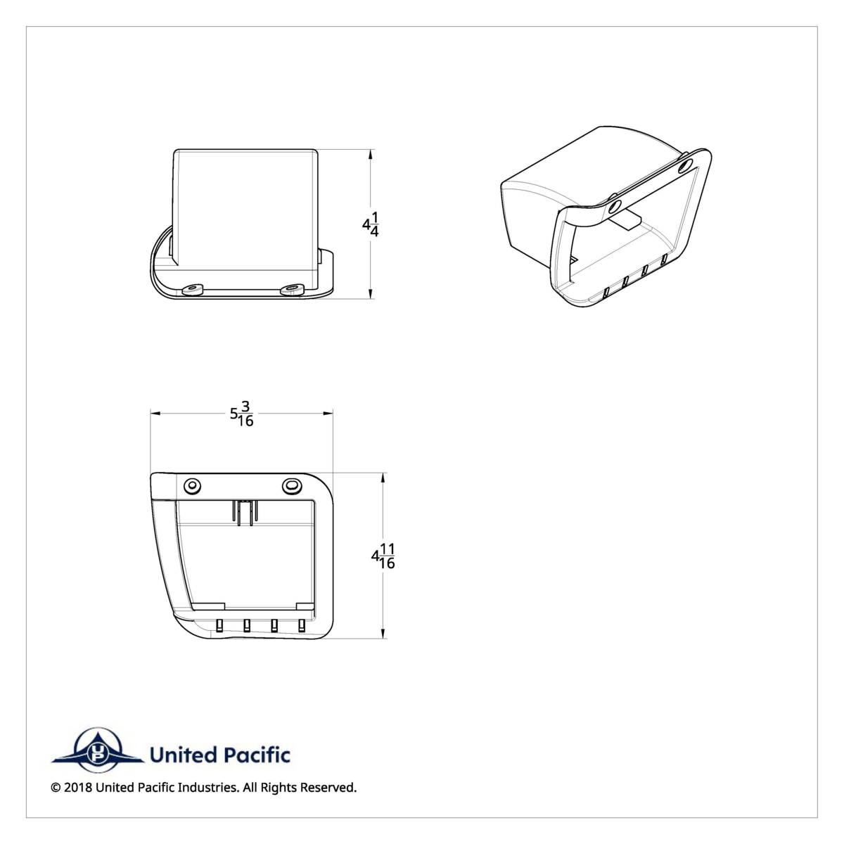 Chrome Plastic Ashtray Trim For 2006 And Newer Peterbilt - Thumbnail 7