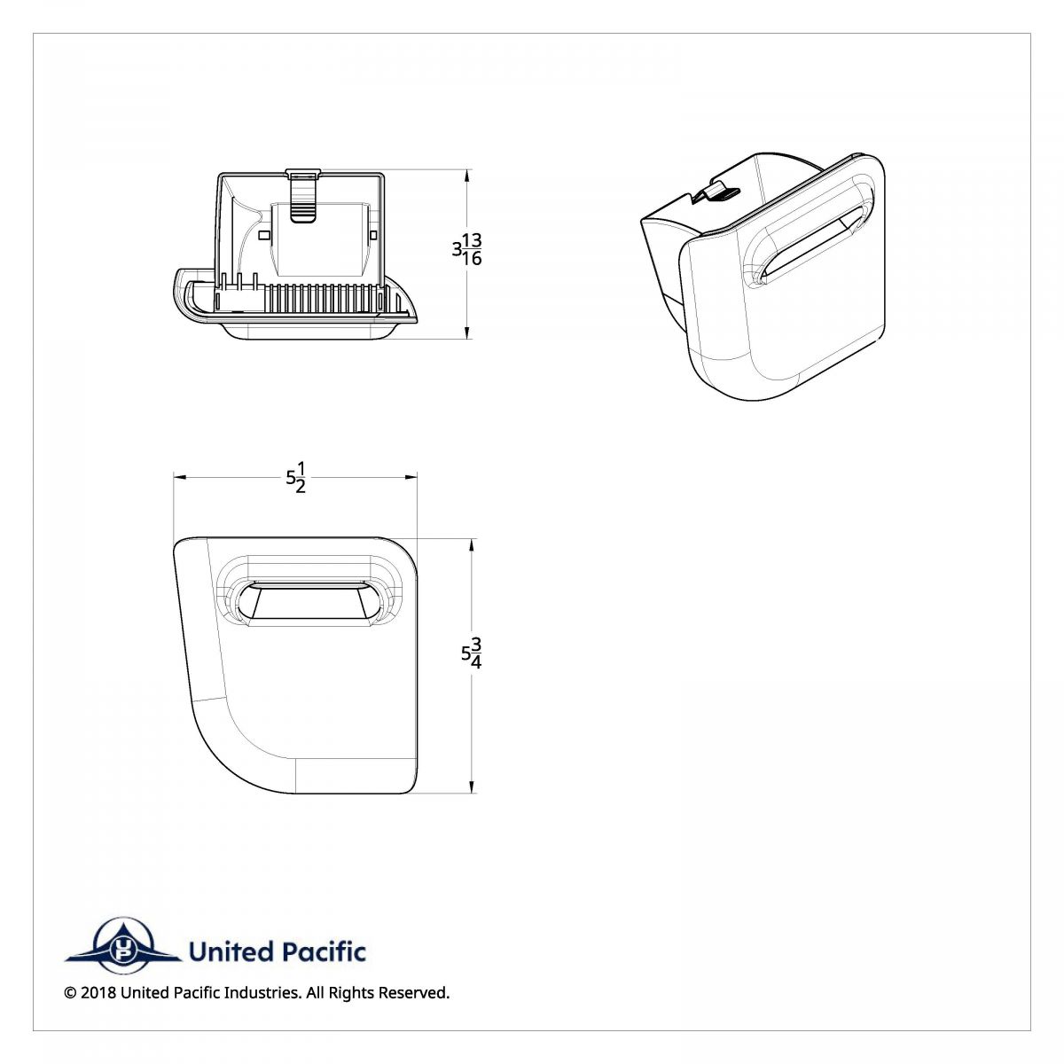 Chrome Ashtray For 2006+ Peterbilt - Thumbnail 5