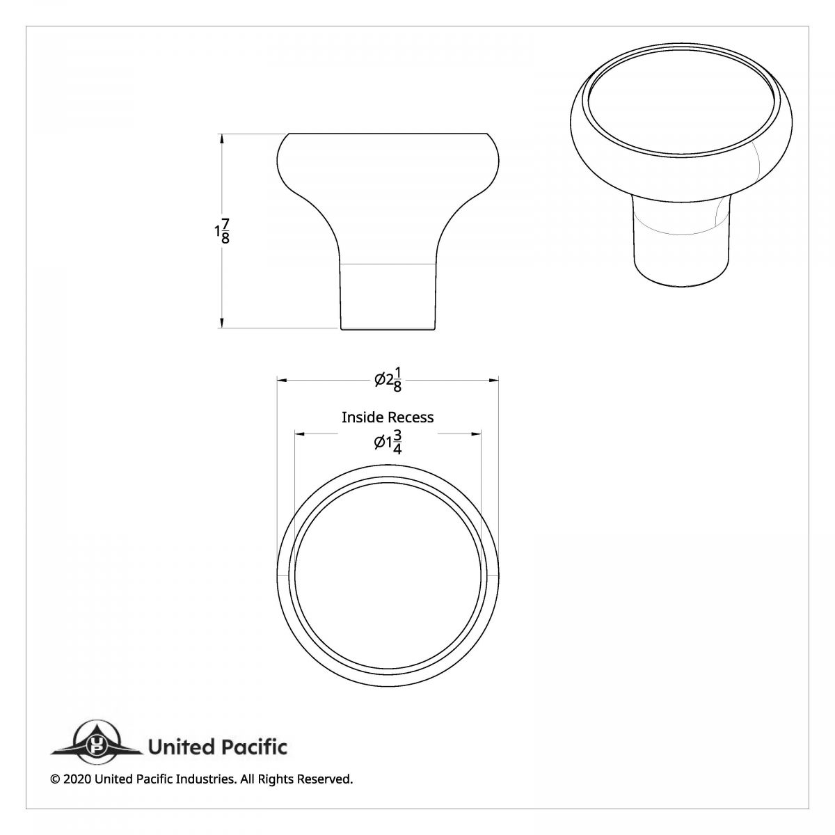 "Trailer" Deluxe Air Valve Knob - Red Maltese Cross Sticker - Thumbnail 2
