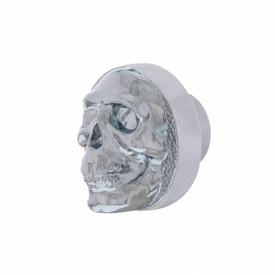 Chrome Skull Dash Knob - Thumbnail 2