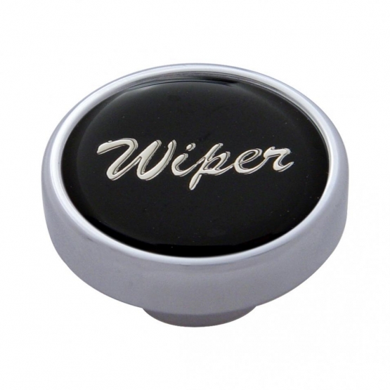 "Wiper" Dash Knob - Black Glossy Sticker