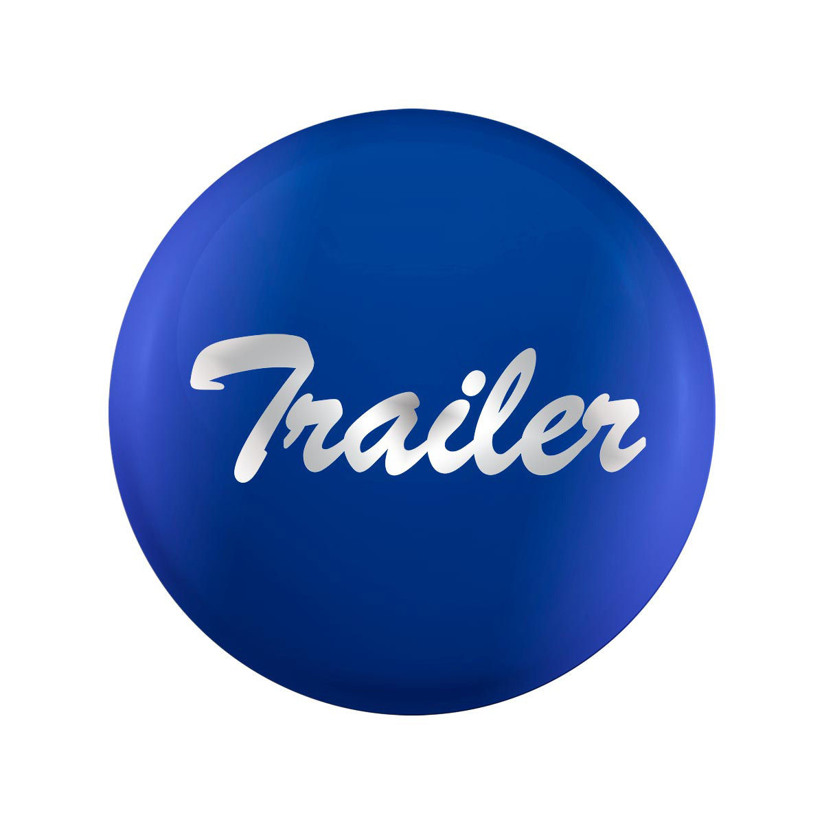 "Trailer" Glossy Air Valve Knob Candy Color Sticker - Indigo Blue - Thumbnail 4