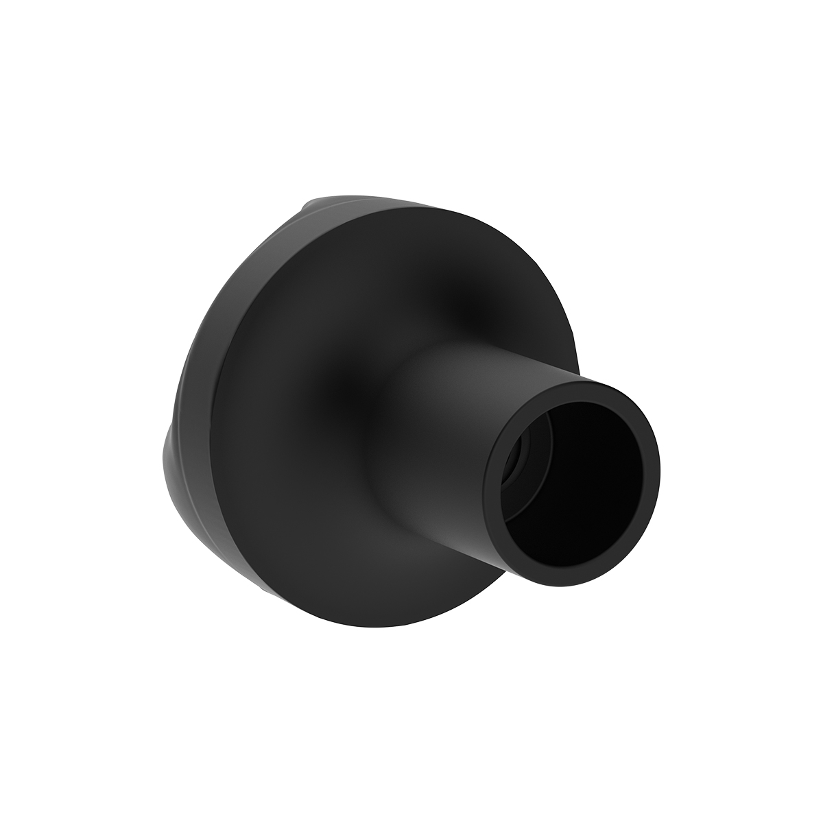 Ace Of Spades Air Valve Knob - Matte Black With Gloss Black Inlay - Thumbnail 4