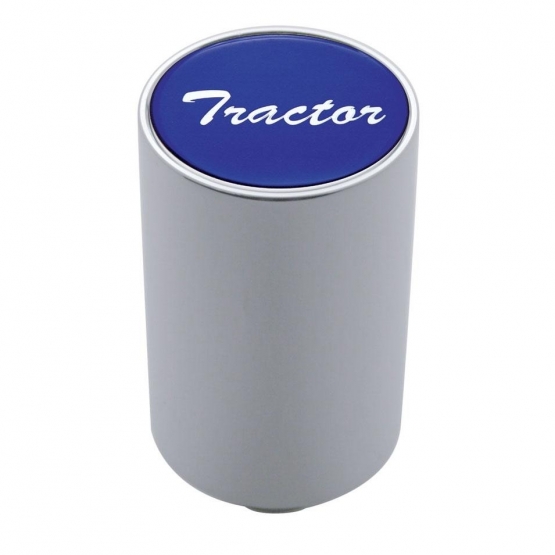 "Tractor" 3" Air Valve Knob - Blue Glossy Sticker