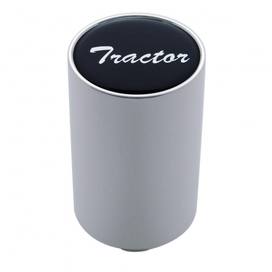 "Tractor" 3" Air Valve Knob - Black Aluminum Sticker