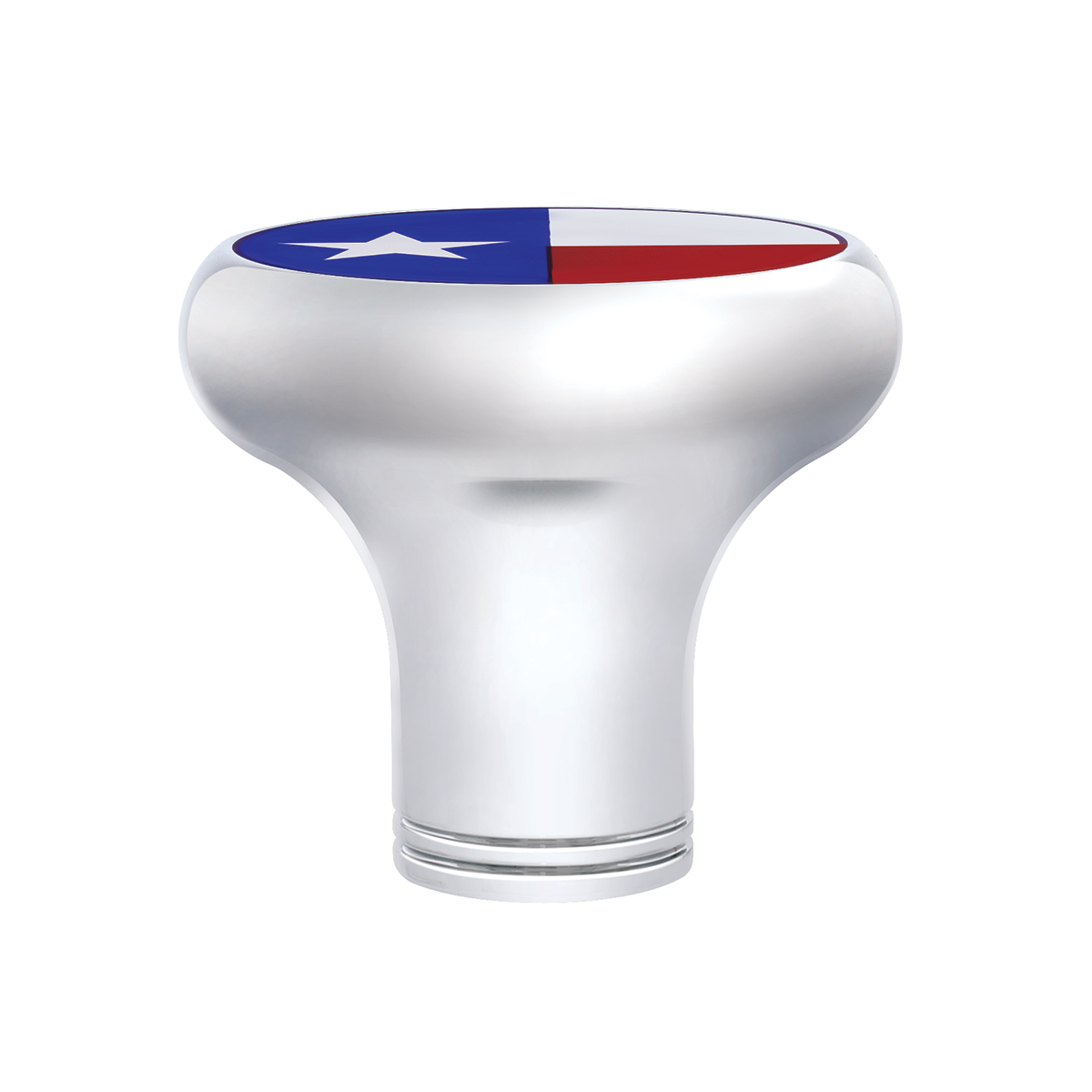 Deluxe Air Valve Knob - Texas Flag - Thumbnail 2