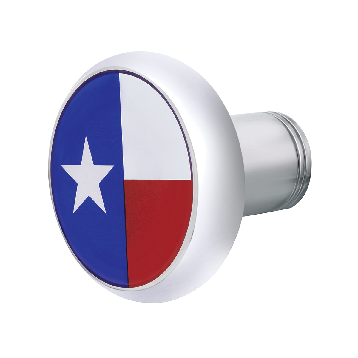Deluxe Air Valve Knob - Texas Flag - Thumbnail 3