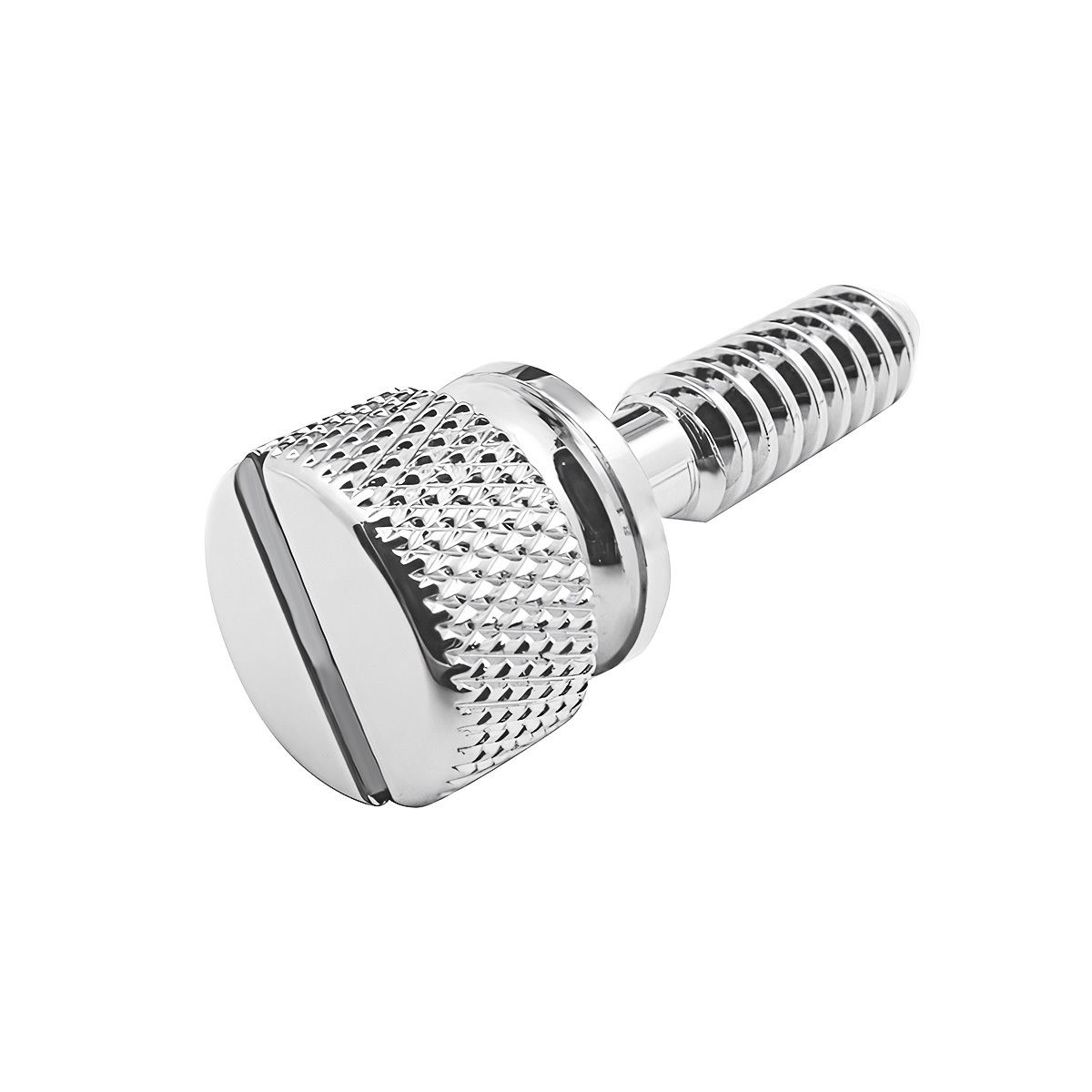 1/4"-20 Peterbilt Dash Screw - Knurled Screw Head With Plain Slotted Top (14-Pack) - Thumbnail 2