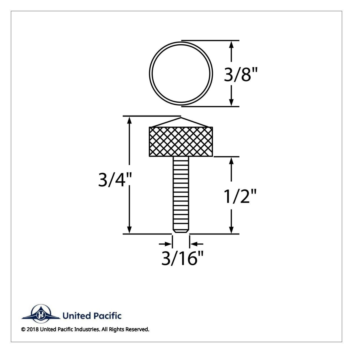 Small Dash Screw With Purple Crystal For Peterbilt (2-Pack) - Thumbnail 2