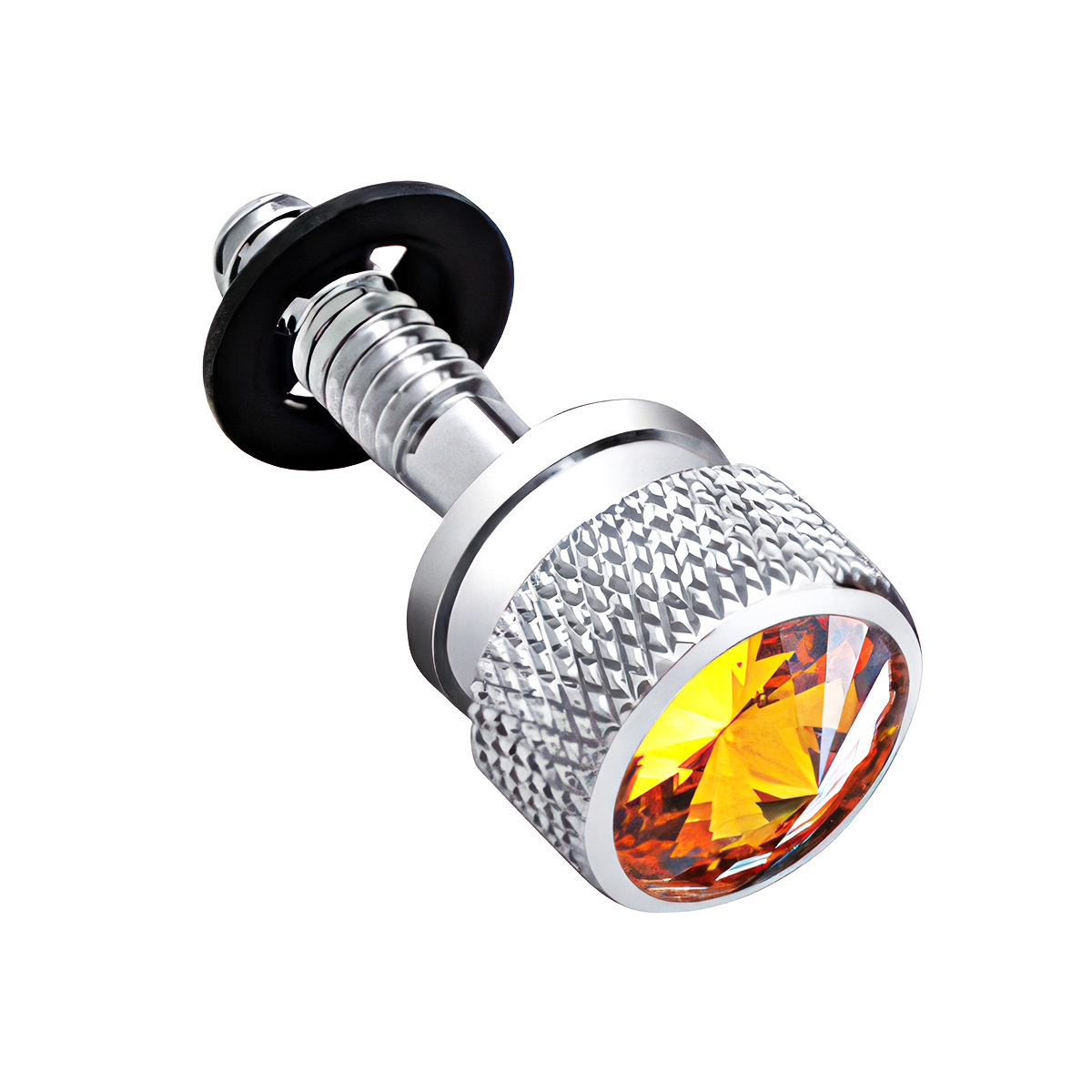 Dash Screw With Amber Crystal For Peterbilt (2001-2005)(6-Pack) - Thumbnail 3