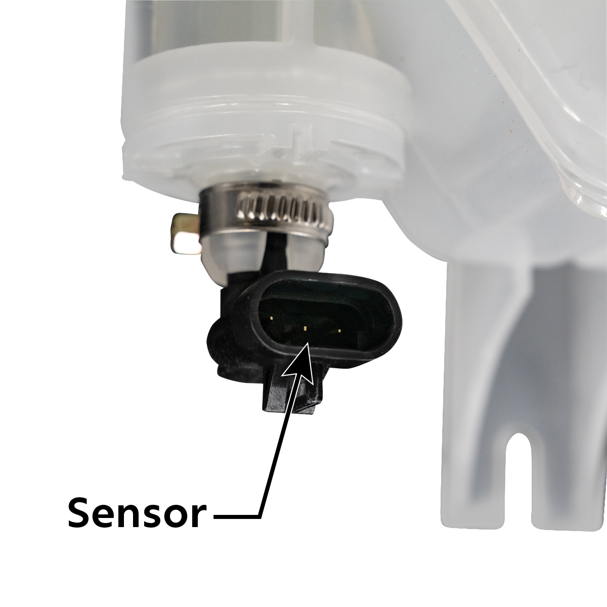 Pressurized Coolant Reservoir & Coolant Level Sensor For 2008-2017 Volvo VNL/VNM - Thumbnail 2