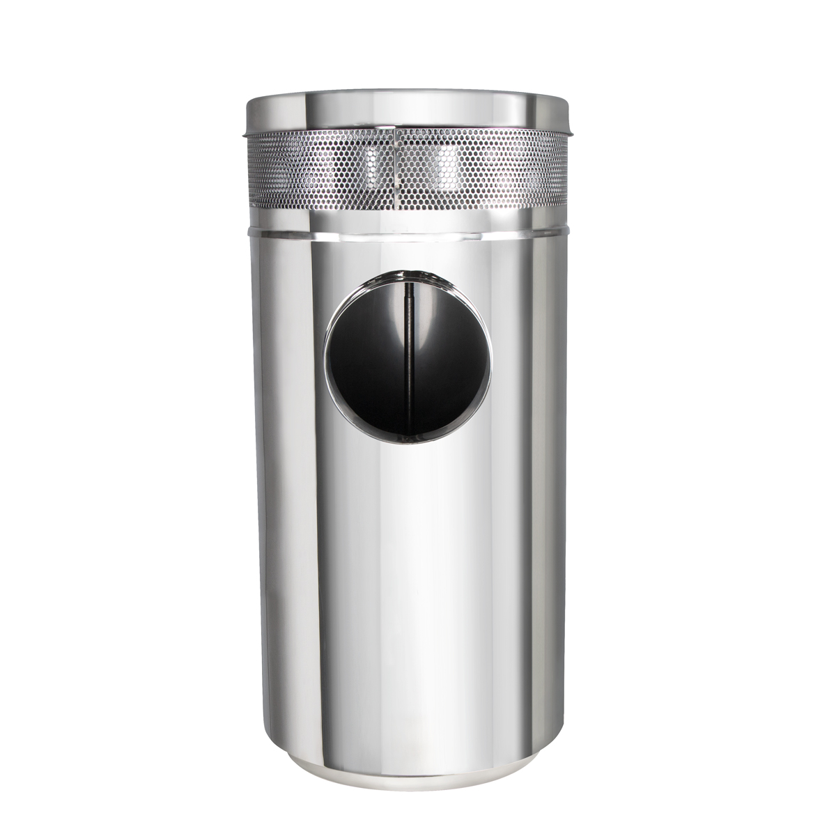 15" Chopped Stainless Air Cleaner Housing for Peterbilt - Thumbnail 2