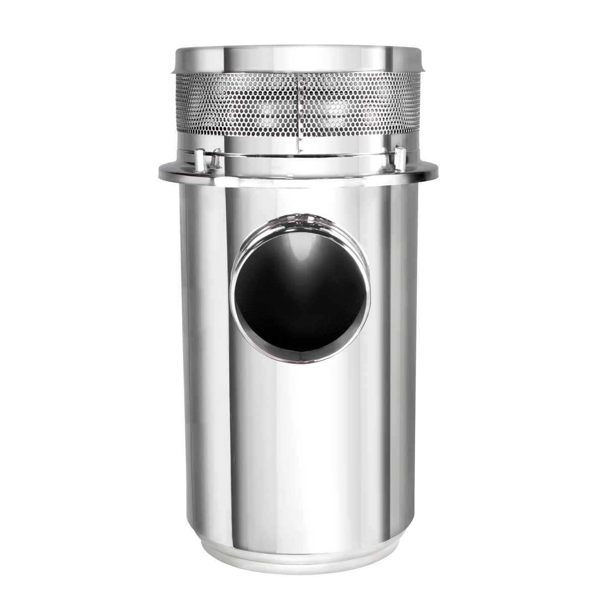 13" Stainless Air Cleaner Housing for Peterbilt/Kenworth - Thumbnail 2