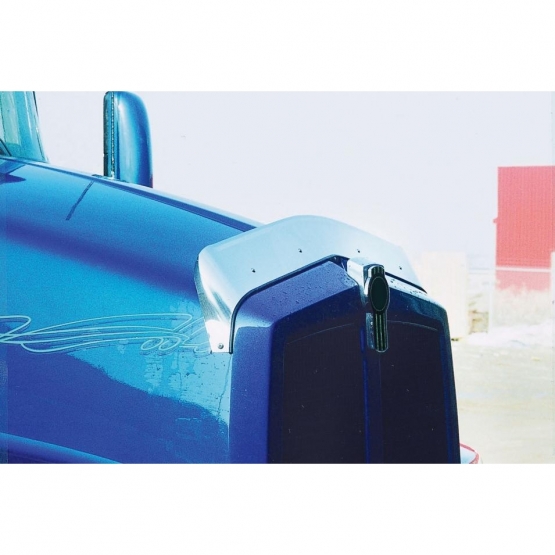 430 Stainless Steel Bug Shield For Kenworth T600 - Thumbnail 2