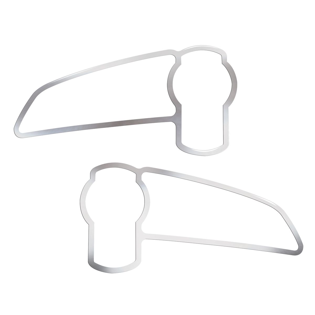 Stainless 2008+ Kenworth T660/T370 Air Intake Logo Trim