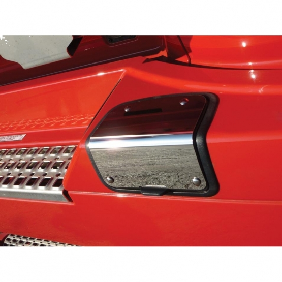 Stainless 2011+ Volvo EPA Urea Tank Filler Cover Panel - Thumbnail 2