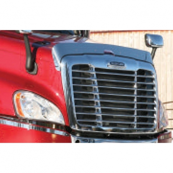 430 Stainless Steel Bug Shield For 2008-2017 Freightliner Cascadia - Thumbnail 2
