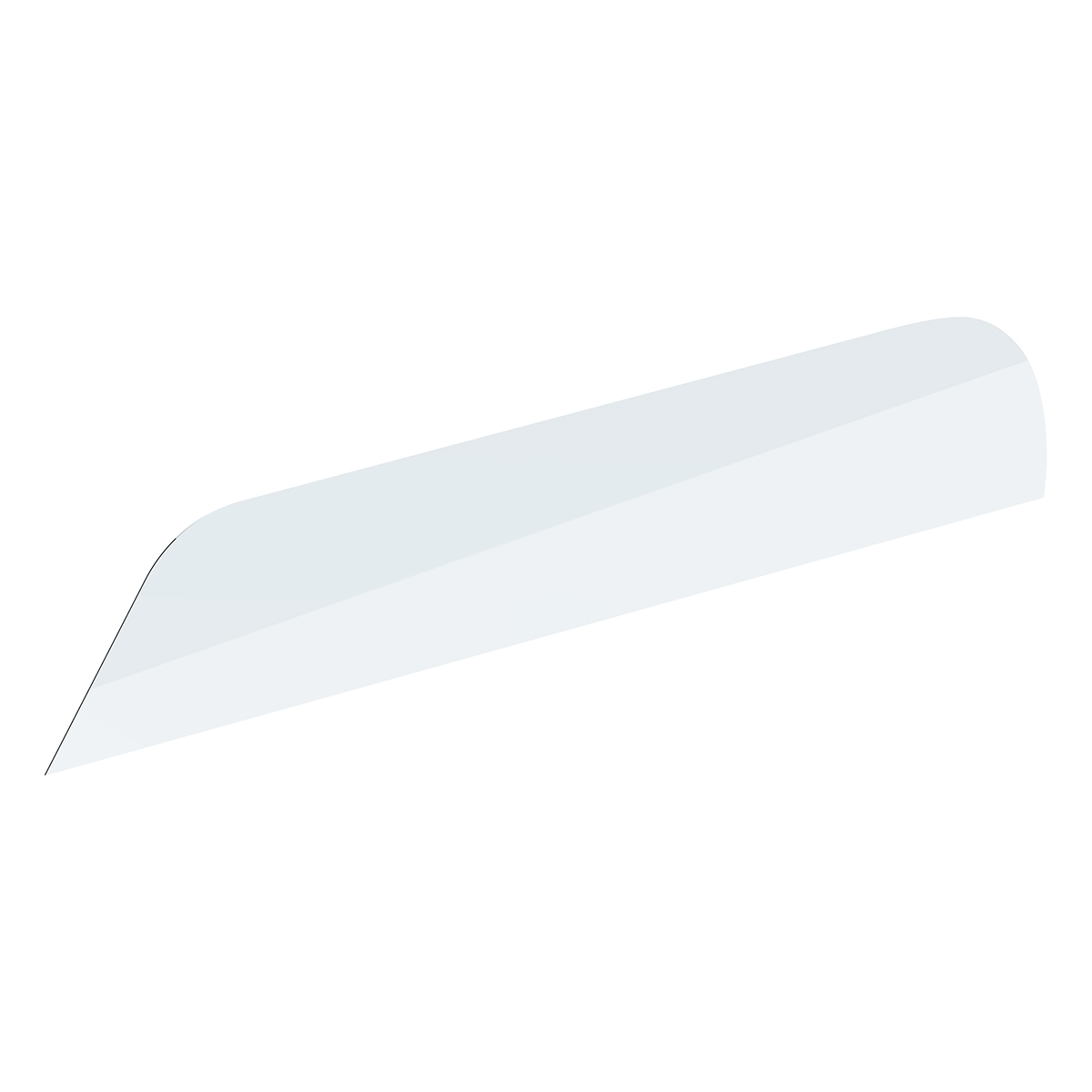 Stainless 6" Chopped Window Trim For 2008-2017 Freightliner Cascadia - Thumbnail 2