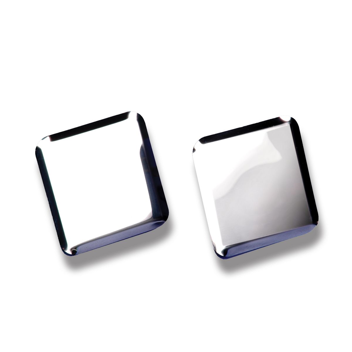 Stainless Boltless Tow Hole Covers For All Kenworth Models With 2" Receiver (2-Pack)