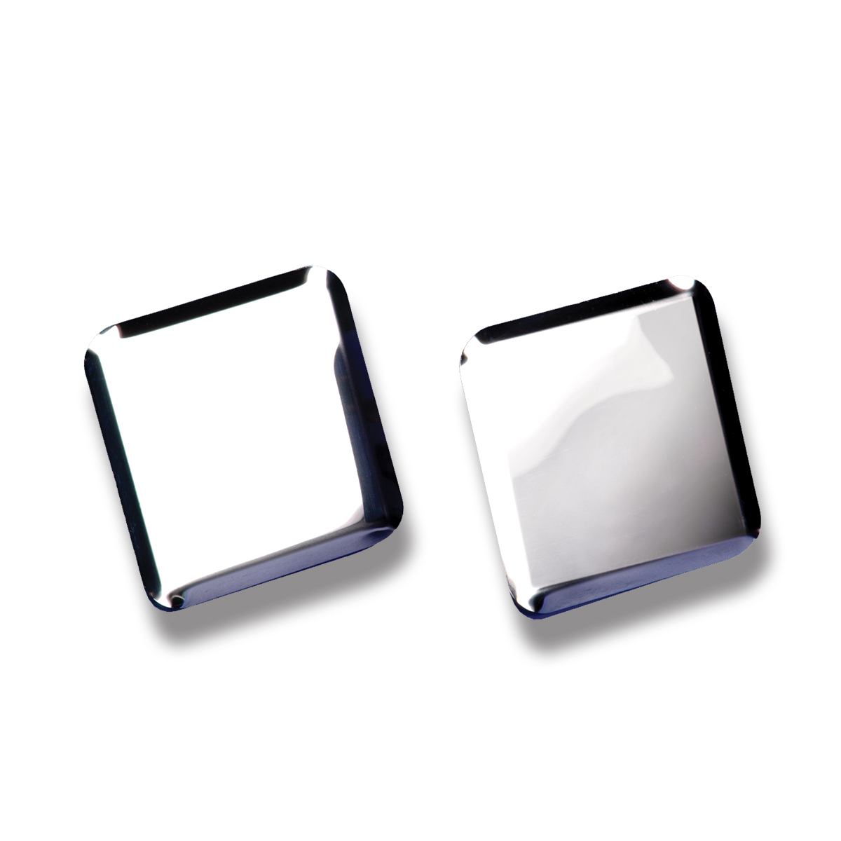 Stainless Boltless Tow Hole Covers For All Kenworth Models With 2" Receiver (2-Pack) - Thumbnail 3