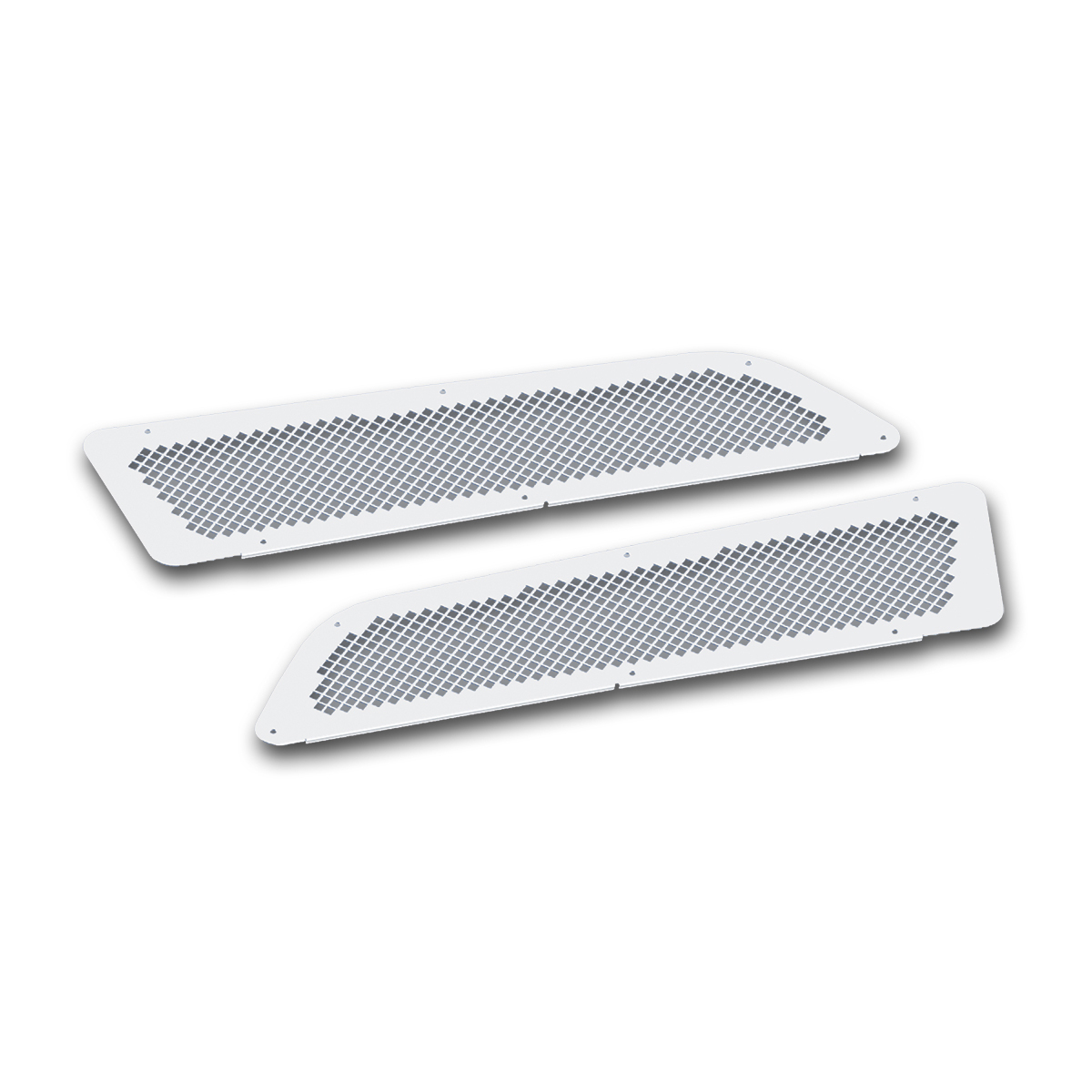 Stainless Air Intake Grille For 2014+ Kenworth T880 - Thumbnail 4