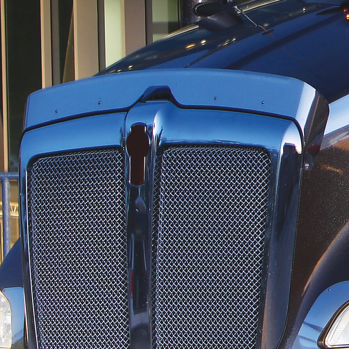 430 Stainless Steel Bug Shield For 2013-2021 Kenworth T680 - Thumbnail 2