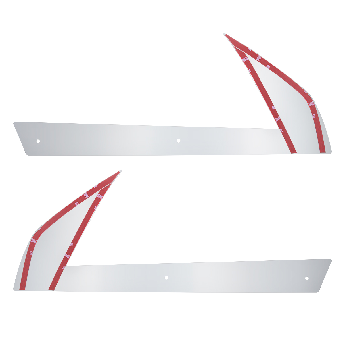 430 SS Below Headlight Fender Guards For 2018-2024 Freightliner Cascadia (Pair) - Thumbnail 3
