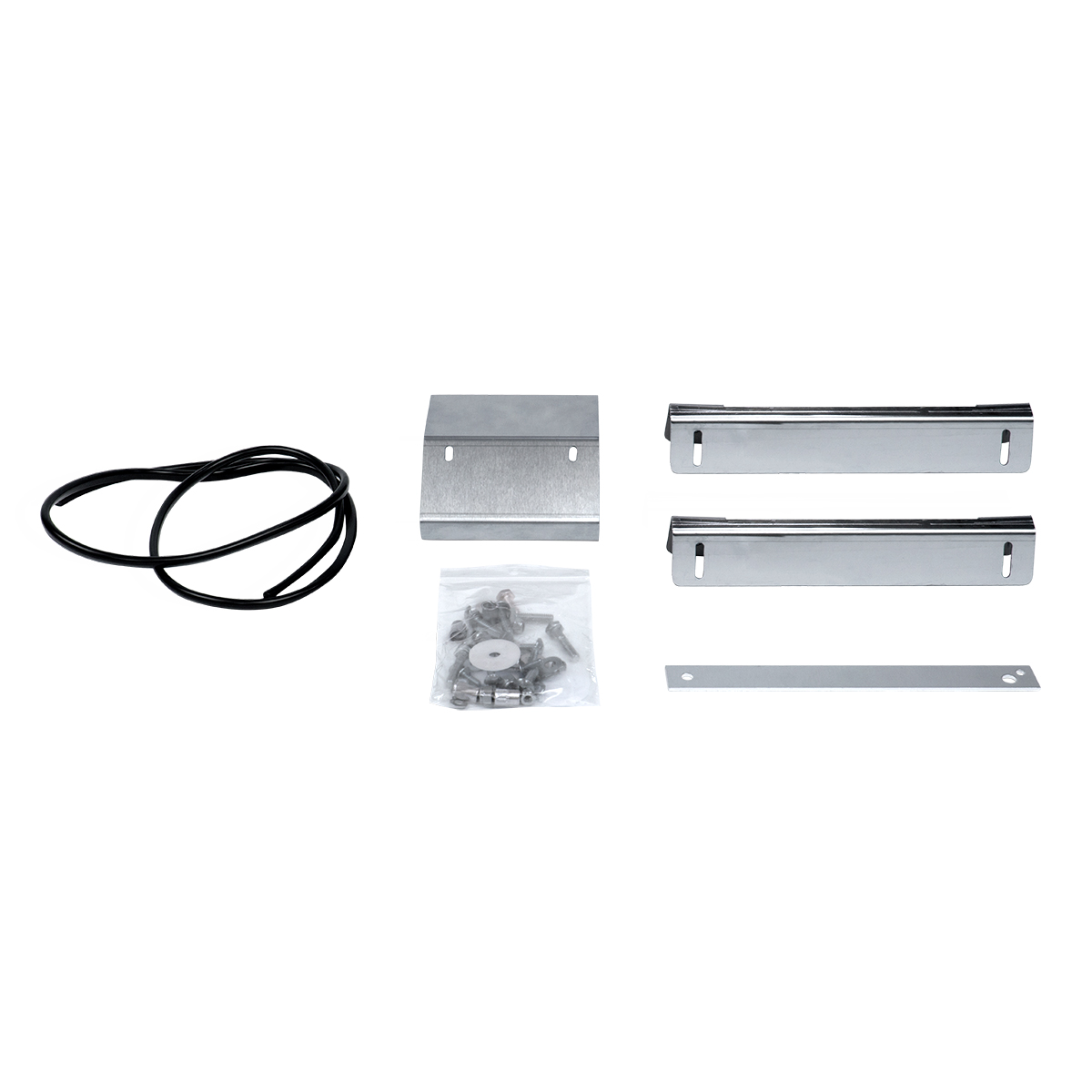 430 Stainless Steel Bug Shield With Hood Tilt Handle For 2018-2024 Freightliner Cascadia - Thumbnail 3