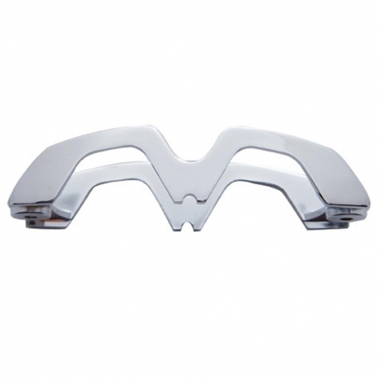 Chrome Plastic Tiger Eye Lens Guard (Bulk) - Thumbnail 2