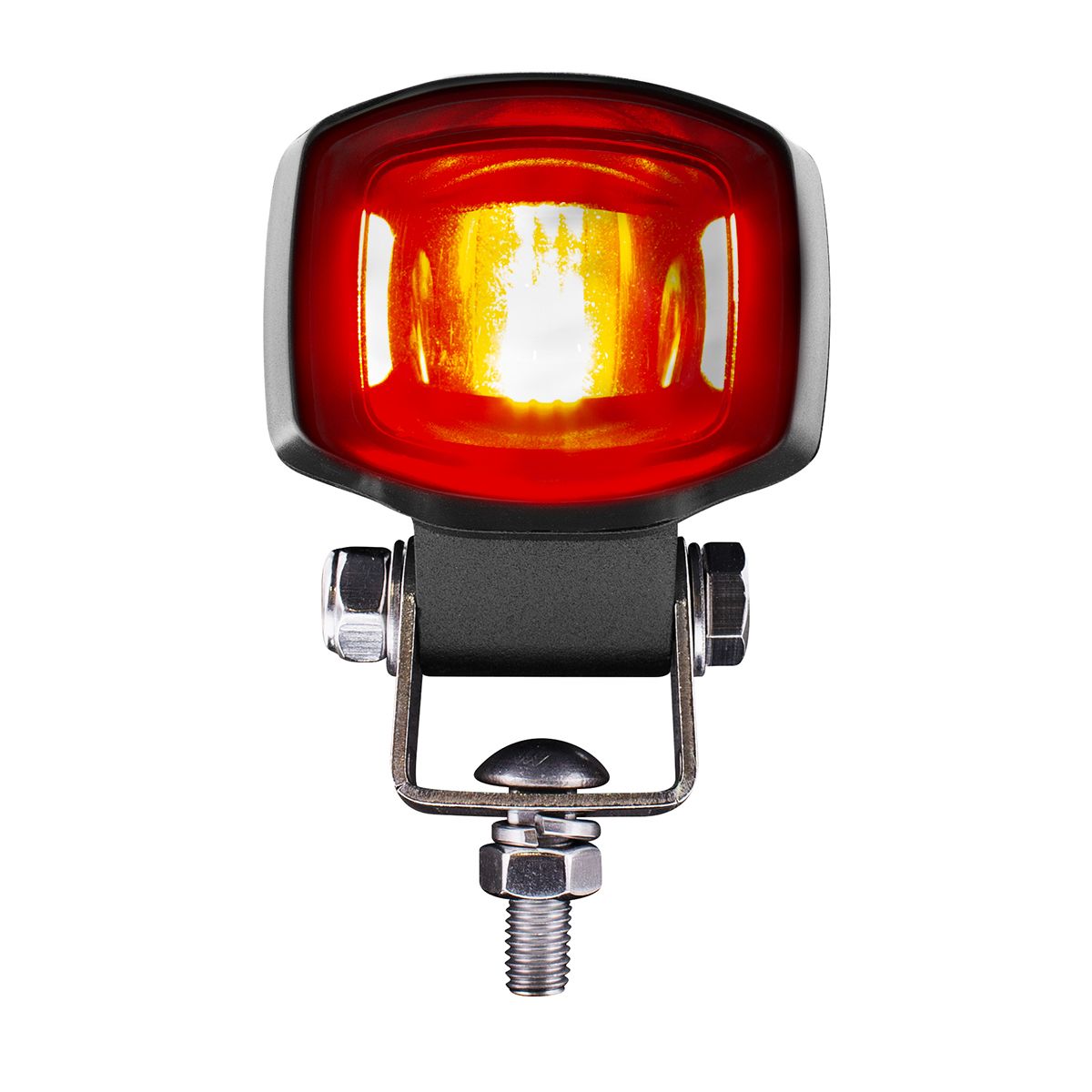 4 Red SMD LED Safety Light - Single Line Beam