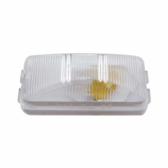 Rectangular Utility Light (Clearance/Marker) - Clear - Thumbnail 2