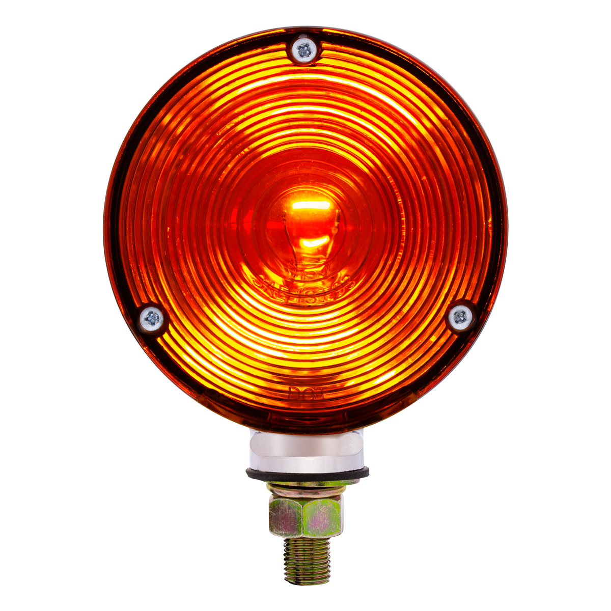 Double Face Turn Signal Light With 1157 Bulb - Amber & Red Lens - Thumbnail 5