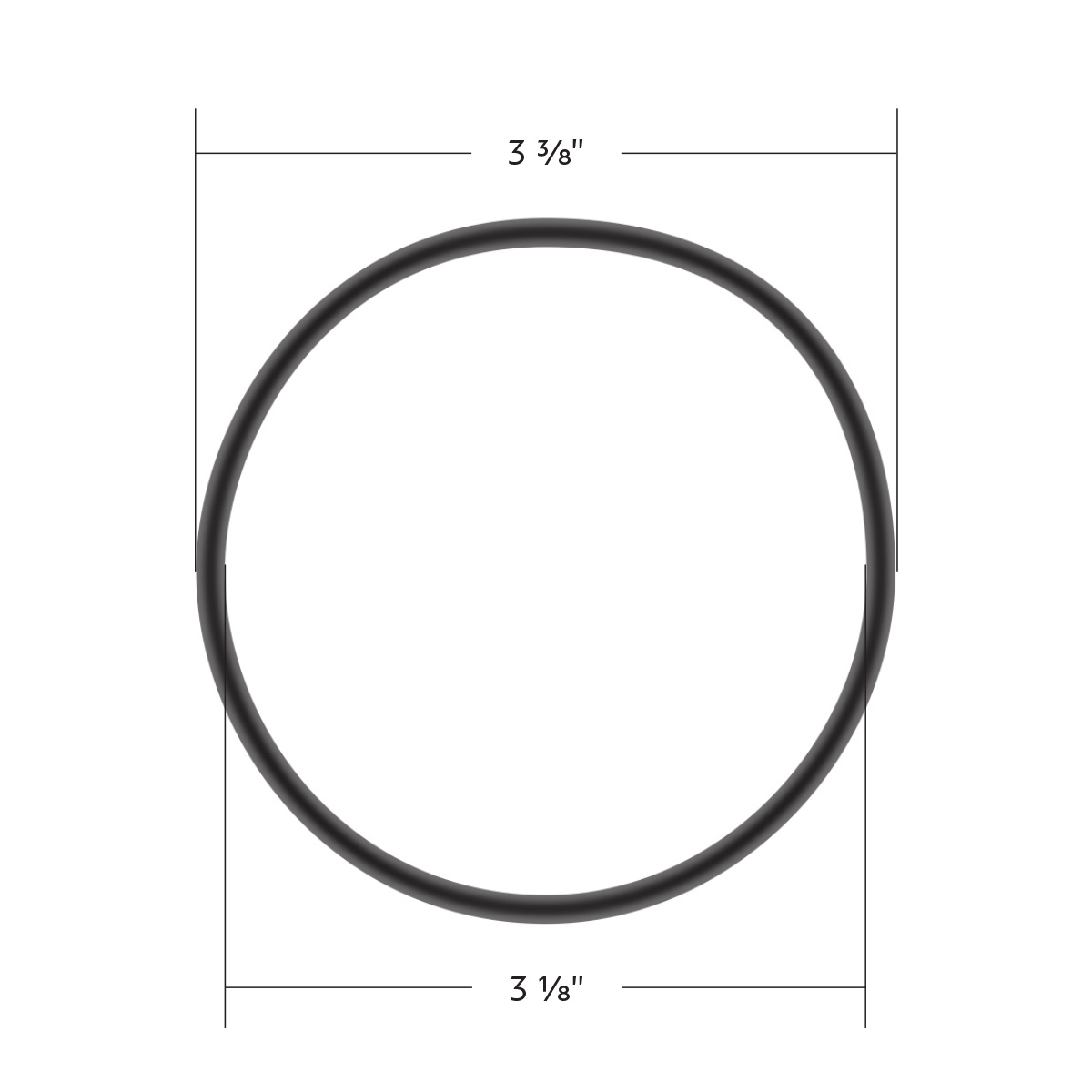 Rubber "O" Ring For Cab Light(1pc) - Thumbnail 2