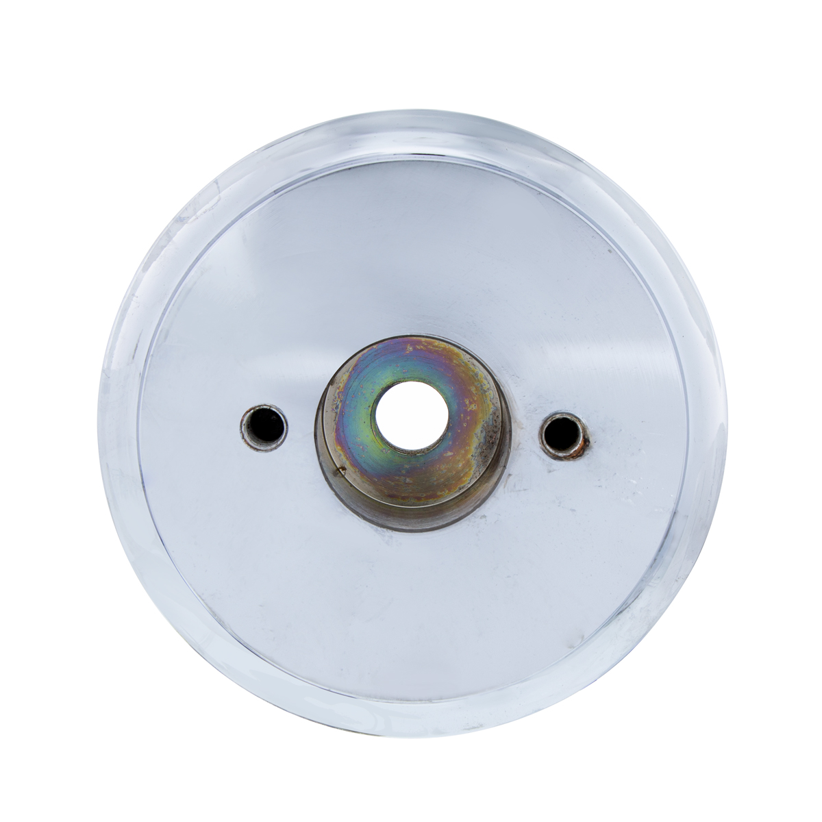 Chrome Aluminum Boyce MotoMeter With Base & Chrome Wings - Thumbnail 3