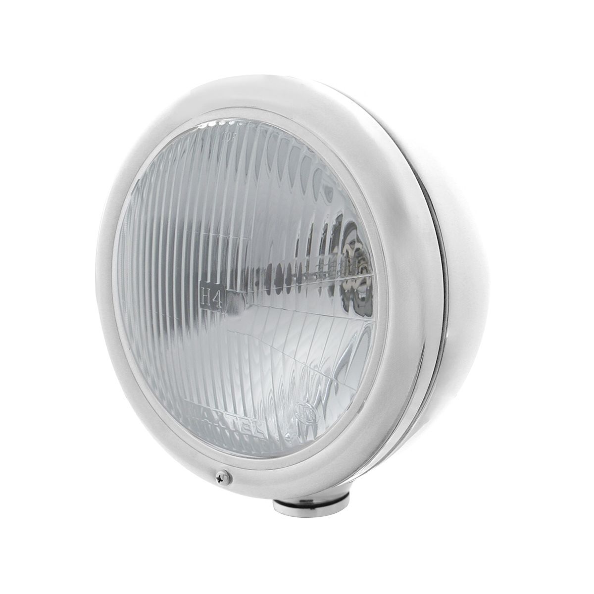 Stainless Steel Classic Headlight H4 Bulb