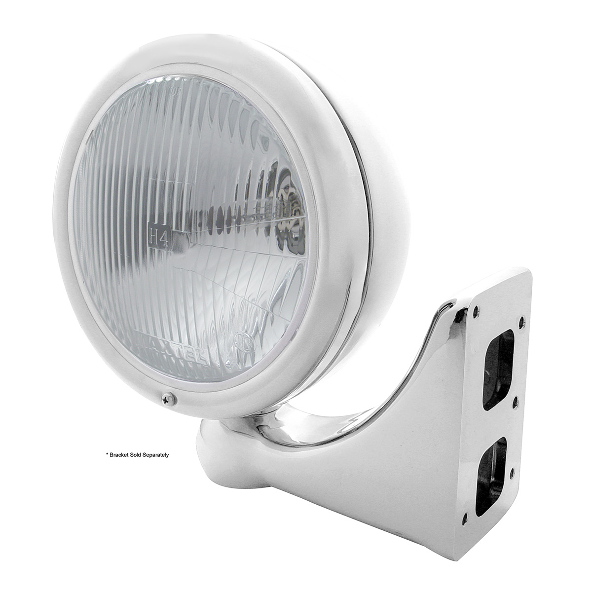 Stainless Steel Classic Headlight H4 Bulb - Thumbnail 3