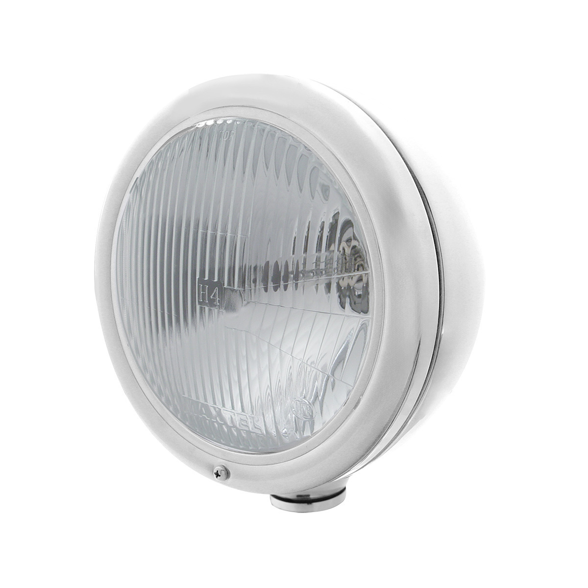 Chrome Classic Headlight H4 Bulb - Thumbnail 4