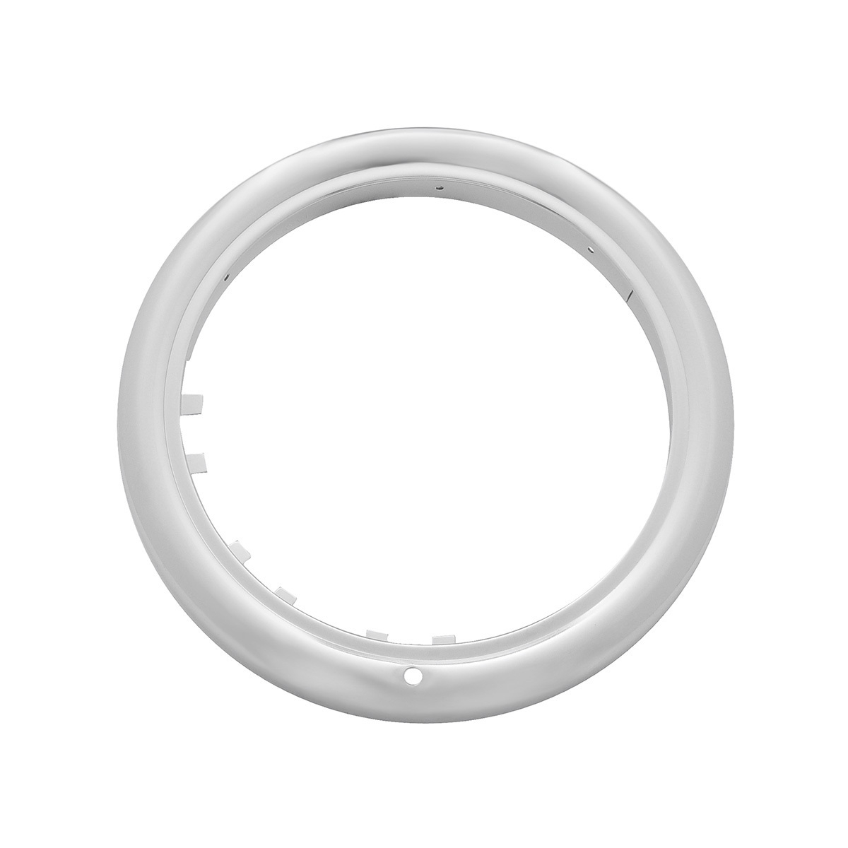 Stainless Steel Classic Style Headlight Bezel - Thumbnail 2
